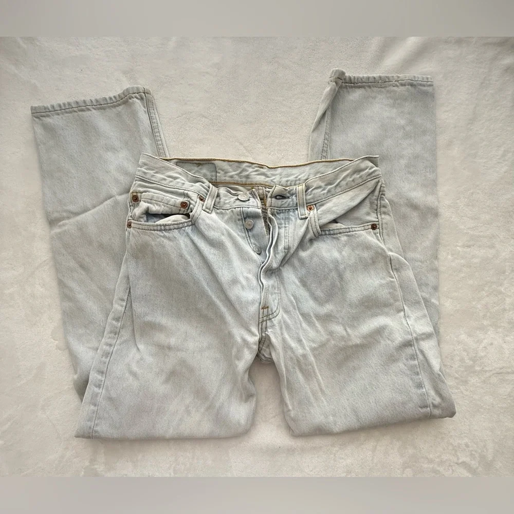 Vintage Levi’s 501 Button Fly Jeans Made in USA Classic Straight Leg